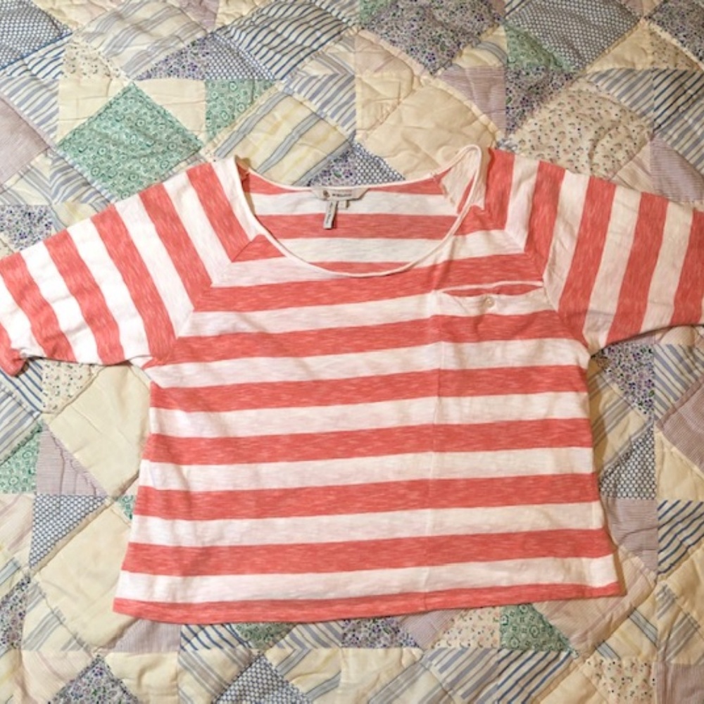 BCBG Cropped Shirt